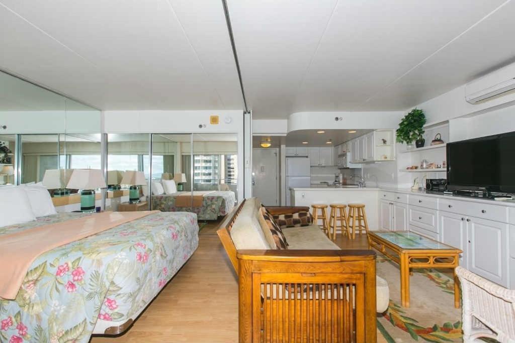 Ilikai Tower One Bedroom Harbor View 檀香山 外观 照片